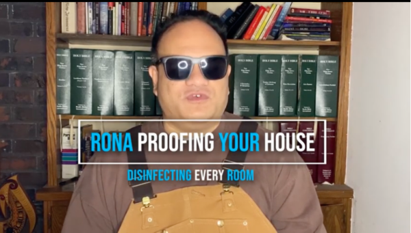 Rona Proofing Your HousPart 3 “Disinfect every room“